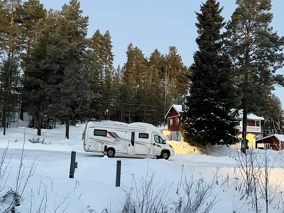 Kolbackens Camping & Stugby vinter